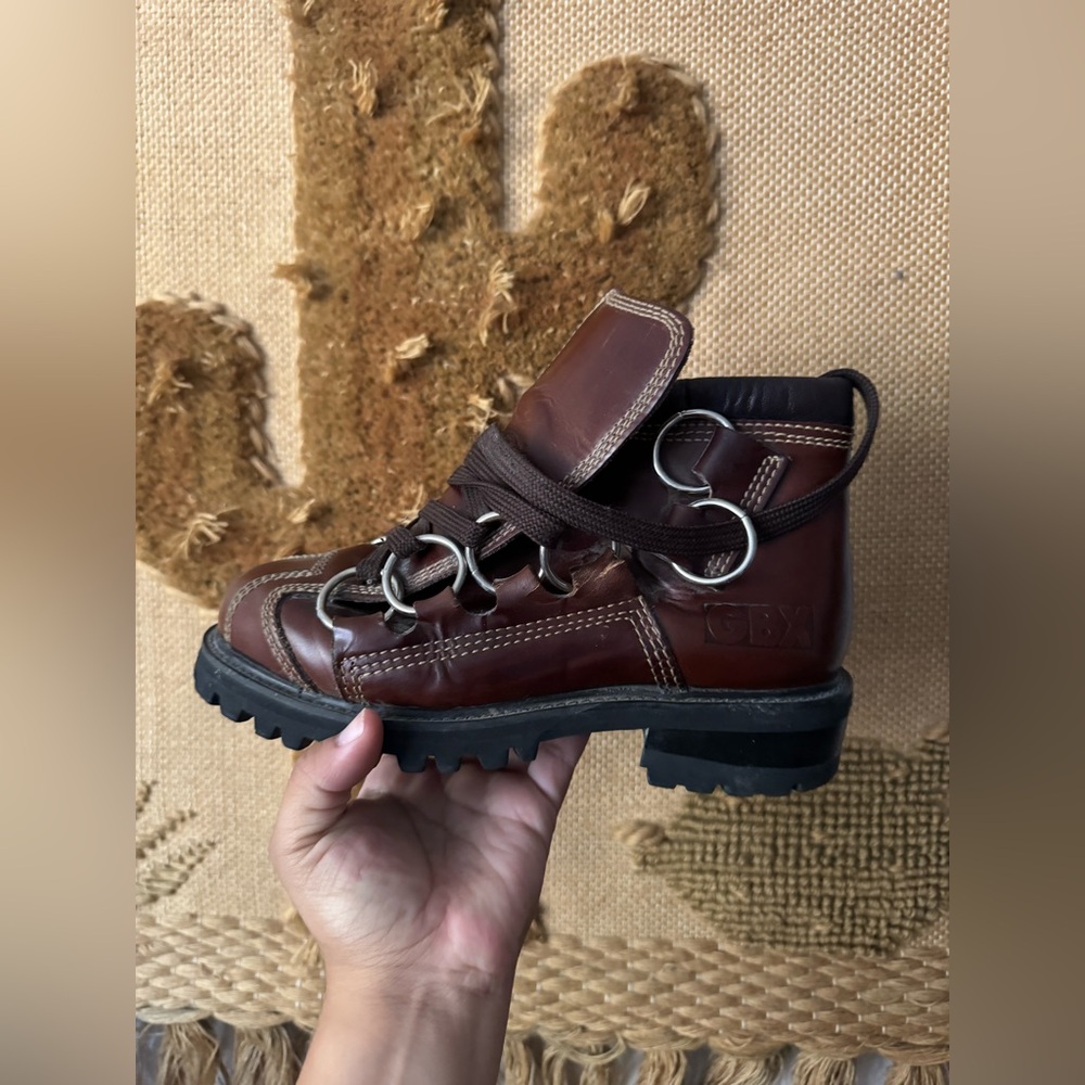 Vintage Brown  GBX Leather  Boots